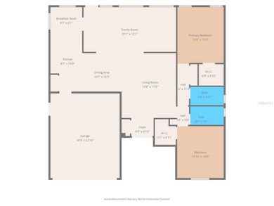 Desirable Oakmont model featuring an open, spacious floor plan on Timber Pines Golf Course in Florida - for sale on GolfHomes.com, golf home, golf lot
