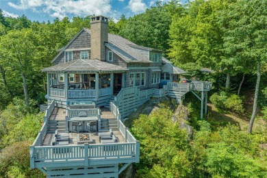A Rare Mountain Estate with Iconic Views - Set within the gated on The Country Club of Sapphire Valley in North Carolina - for sale on GolfHomes.com, golf home, golf lot