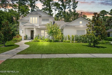A rare blend of modern luxury and timeless design, this custom on Plantation at Ponte Vedra in Florida - for sale on GolfHomes.com, golf home, golf lot