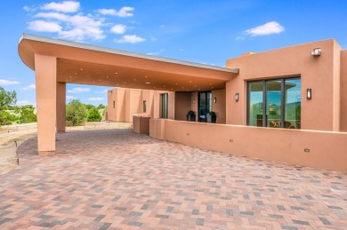 Casa Tranquila an exquisite Contemporary Pueblo built by Native on The Club At Las Campanas  in New Mexico - for sale on GolfHomes.com, golf home, golf lot