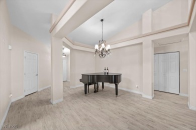 Discover elevated single-story living in the exclusive on Los Prados Golf Course in Nevada - for sale on GolfHomes.com, golf home, golf lot