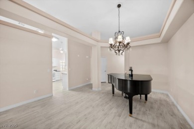 Discover elevated single-story living in the exclusive on Los Prados Golf Course in Nevada - for sale on GolfHomes.com, golf home, golf lot