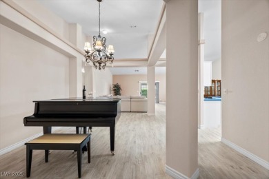 Discover elevated single-story living in the exclusive on Los Prados Golf Course in Nevada - for sale on GolfHomes.com, golf home, golf lot