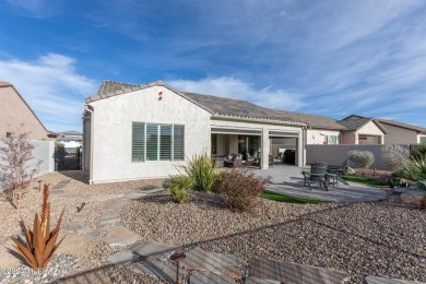 A highly upgraded and expanded 2137 Sq. Ft. Alora Model Exterior on Saddlebrooke Ranch Golf Club in Arizona - for sale on GolfHomes.com, golf home, golf lot