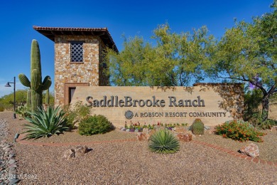 A highly upgraded and expanded 2137 Sq. Ft. Alora Model Exterior on Saddlebrooke Ranch Golf Club in Arizona - for sale on GolfHomes.com, golf home, golf lot