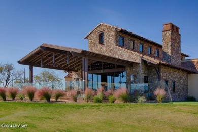 A highly upgraded and expanded 2137 Sq. Ft. Alora Model Exterior on Saddlebrooke Ranch Golf Club in Arizona - for sale on GolfHomes.com, golf home, golf lot