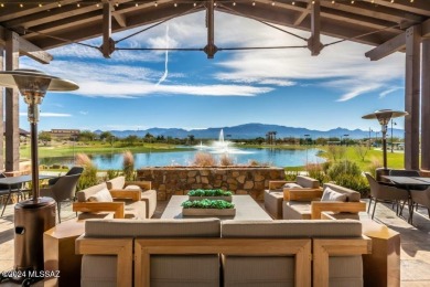 A highly upgraded and expanded 2137 Sq. Ft. Alora Model Exterior on Saddlebrooke Ranch Golf Club in Arizona - for sale on GolfHomes.com, golf home, golf lot