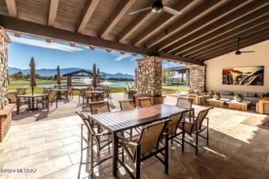 A highly upgraded and expanded 2137 Sq. Ft. Alora Model Exterior on Saddlebrooke Ranch Golf Club in Arizona - for sale on GolfHomes.com, golf home, golf lot