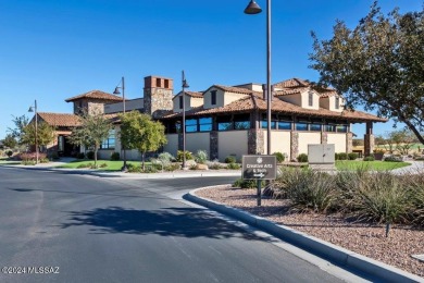 A highly upgraded and expanded 2137 Sq. Ft. Alora Model Exterior on Saddlebrooke Ranch Golf Club in Arizona - for sale on GolfHomes.com, golf home, golf lot