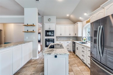 Welcome home to this beautifully updated home with a backyard on Oakmont Country Club in Texas - for sale on GolfHomes.com, golf home, golf lot