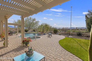 This ideally located and beautiful home is comprised of on Saddlebrooke Ranch Golf Club in Arizona - for sale on GolfHomes.com, golf home, golf lot