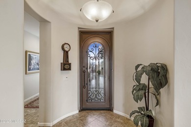 This ideally located and beautiful home is comprised of on Saddlebrooke Ranch Golf Club in Arizona - for sale on GolfHomes.com, golf home, golf lot