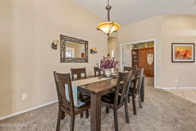 Views of the 6th fairway & mountains from this 1465 sf extended on Heritage Highlands At Dove Mountain in Arizona - for sale on GolfHomes.com, golf home, golf lot