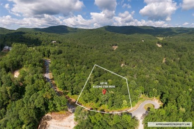 Gorgeous mountain view lot with a very gentle home site sitting on Natures Walk At Chinquapin in North Carolina - for sale on GolfHomes.com, golf home, golf lot
