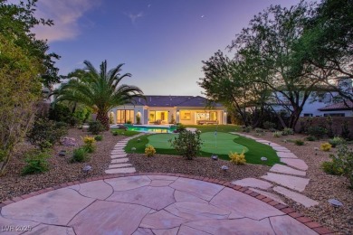 This fully renovated single-story home in the prestigious on Southern Highlands Golf Club in Nevada - for sale on GolfHomes.com, golf home, golf lot