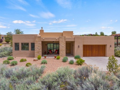 Gorgeous 3 bedroom, 3 bath contemporary home in the fantastic on The Club At Las Campanas  in New Mexico - for sale on GolfHomes.com, golf home, golf lot