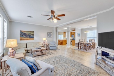 Welcome to your perfect waterfront retreat! This 3-bedroom on The Bridges Golf Club At Hollywood Casino in Mississippi - for sale on GolfHomes.com, golf home, golf lot
