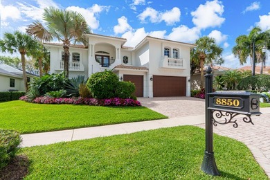 Elegant, expanded Carrington model with rare golf membership on Mizner Country Club in Florida - for sale on GolfHomes.com, golf home, golf lot