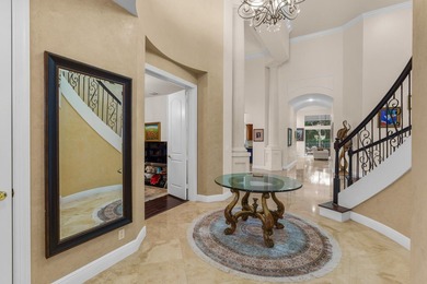 Elegant, expanded Carrington model with rare golf membership on Mizner Country Club in Florida - for sale on GolfHomes.com, golf home, golf lot