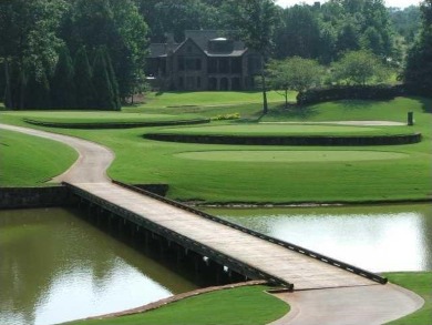 This 1.34 +/- acre lot overlooks the fourth fairway, offering on Hawks Ridge Golf Club in Georgia - for sale on GolfHomes.com, golf home, golf lot