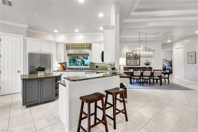 FULL TURNKEY - AVAILABLE IMMEDIATELY - STEPS FROM THE BEACH AND on Miromar Lakes Golf Club in Florida - for sale on GolfHomes.com, golf home, golf lot