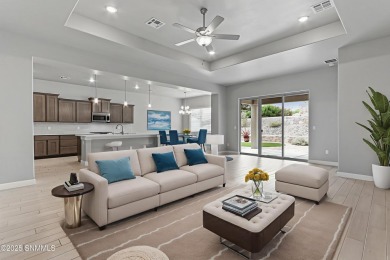 This beautifully landscaped 4-bedroom, 3-bath home spans 2,435 on Sonoma Ranch Golf Course in New Mexico - for sale on GolfHomes.com, golf home, golf lot