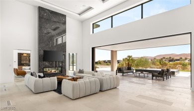 Completed in 2024, this all-new custom estate in The Summit sits on Siena Golf Club in Nevada - for sale on GolfHomes.com, golf home, golf lot