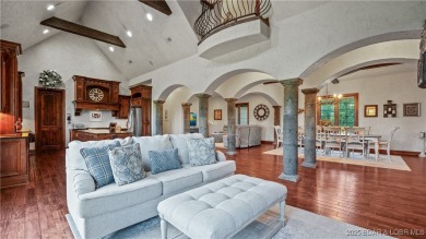 Welcome to a one-of-a-kind luxury estate in a gated Osage Beach on Sycamore Creek Golf Club in Missouri - for sale on GolfHomes.com, golf home, golf lot