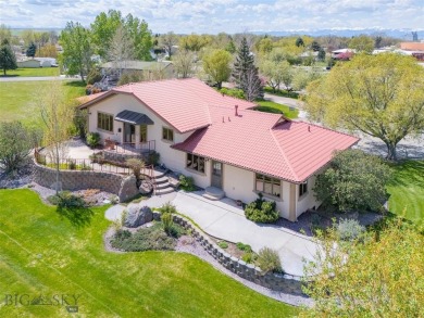 Stunning home on the 3rd green of the Three Forks Golf Course! on Headwaters Golf Course in Montana - for sale on GolfHomes.com, golf home, golf lot