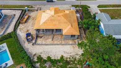 Welcome to paradise! This luxury, brand new home is nearing on Island Country Club in Florida - for sale on GolfHomes.com, golf home, golf lot