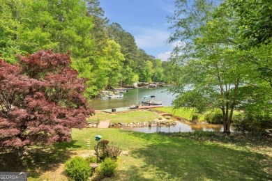 NEW PRICE! Step into easy lakefront living at this beautiful on The Highlands Course at Lake Arrowhead in Georgia - for sale on GolfHomes.com, golf home, golf lot