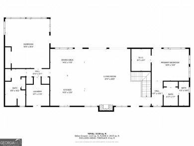 NEW PRICE! Step into easy lakefront living at this beautiful on The Highlands Course at Lake Arrowhead in Georgia - for sale on GolfHomes.com, golf home, golf lot