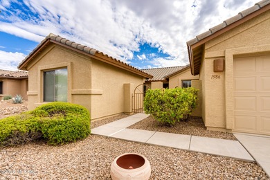 Expanded Laredo w/ Casita on a premium arroyo lot, w/ on Quail Creek Country Club  in Arizona - for sale on GolfHomes.com, golf home, golf lot