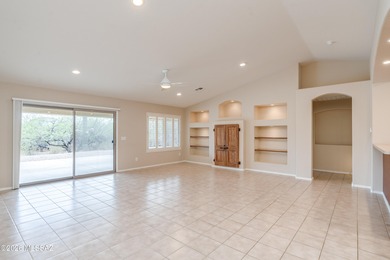 Expanded Laredo w/ Casita on a premium arroyo lot, w/ on Quail Creek Country Club  in Arizona - for sale on GolfHomes.com, golf home, golf lot