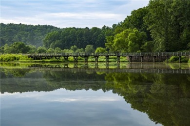 At 5.35 +/- acres, you can build just about any home.  This lots on Hawks Ridge Golf Club in Georgia - for sale on GolfHomes.com, golf home, golf lot