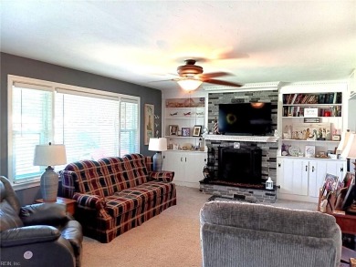 Welcome home to this beautifully updated ranch, full of charm on Elizabeth Manor Golf and Country Club in Virginia - for sale on GolfHomes.com, golf home, golf lot
