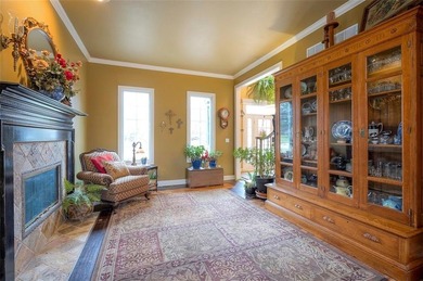 Welcome home to this unique totally updated *French Country on Ironhorse Golf Club in Kansas - for sale on GolfHomes.com, golf home, golf lot