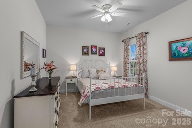 Welcome home to this beautifully maintained partial brick ranch on Fox Den Country Club in North Carolina - for sale on GolfHomes.com, golf home, golf lot