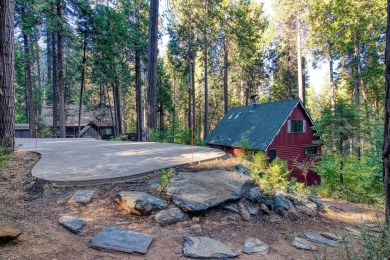 Don't be deceived by its charming rustic facade, this 2 bedroom on Sequoia Woods Country Club in California - for sale on GolfHomes.com, golf home, golf lot