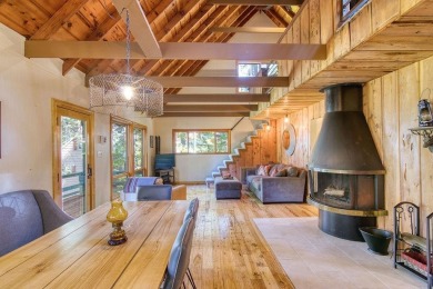 Don't be deceived by its charming rustic facade, this 2 bedroom on Sequoia Woods Country Club in California - for sale on GolfHomes.com, golf home, golf lot