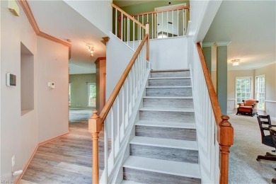 This fantastic one-owner home sits on a quiet cul-de-sac in Kiln on Kiln Creek Golf and Country Club in Virginia - for sale on GolfHomes.com, golf home, golf lot