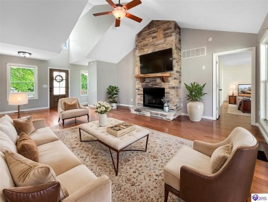 Perfectly positioned across from the golf course, this charming on Elizabethtown Country Club in Kentucky - for sale on GolfHomes.com, golf home, golf lot