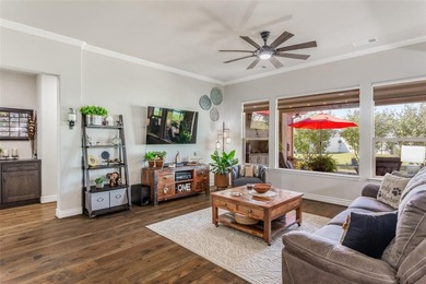 Discover comfort, style, and privacy in this beautifully on Wildhorse Golf Club of Robson Ranch in Texas - for sale on GolfHomes.com, golf home, golf lot