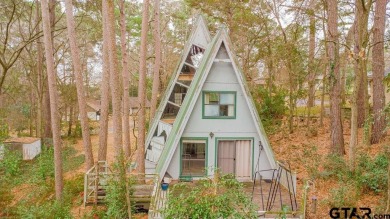 Charming A-Frame Home in Hideaway Lake  Nestled in the on Hide-A-Way Lake Golf Course in Texas - for sale on GolfHomes.com, golf home, golf lot