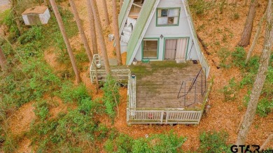 Charming A-Frame Home in Hideaway Lake  Nestled in the on Hide-A-Way Lake Golf Course in Texas - for sale on GolfHomes.com, golf home, golf lot