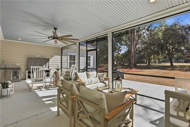 Experience Luxury Low-Country Living in this Beautifully Built on Sapelo Hammock Golf Club in Georgia - for sale on GolfHomes.com, golf home, golf lot