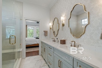 Discover coastal luxury in this former model home, meticulously on Peninsula Golf and Racquet Club in Alabama - for sale on GolfHomes.com, golf home, golf lot