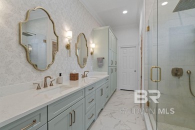 Discover coastal luxury in this former model home, meticulously on Peninsula Golf and Racquet Club in Alabama - for sale on GolfHomes.com, golf home, golf lot