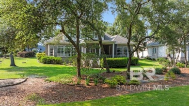 Discover coastal luxury in this former model home, meticulously on Peninsula Golf and Racquet Club in Alabama - for sale on GolfHomes.com, golf home, golf lot