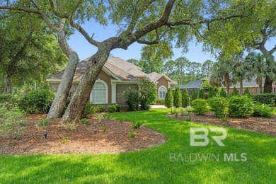 Discover coastal luxury in this former model home, meticulously on Peninsula Golf and Racquet Club in Alabama - for sale on GolfHomes.com, golf home, golf lot